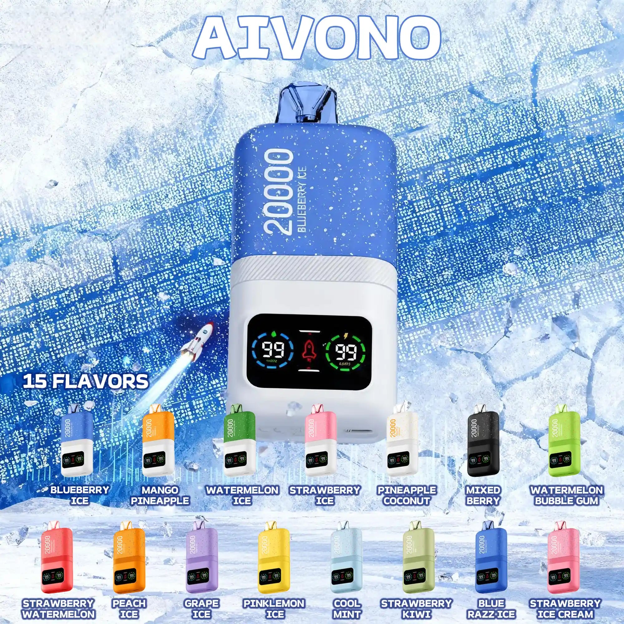 AIVONO AIM MAGIC 20000 PUFFS DOUBLE WIRE MESH