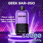 GEEK BAR 2 FLAVOR 2GO 50000 PUFFS