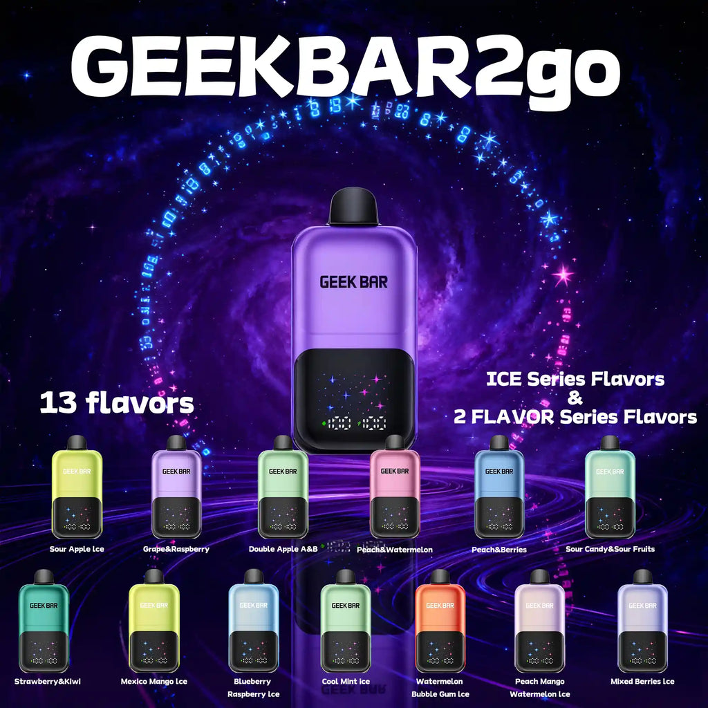 GEEK BAR 2 FLAVOR 2GO 50000 PUFFS