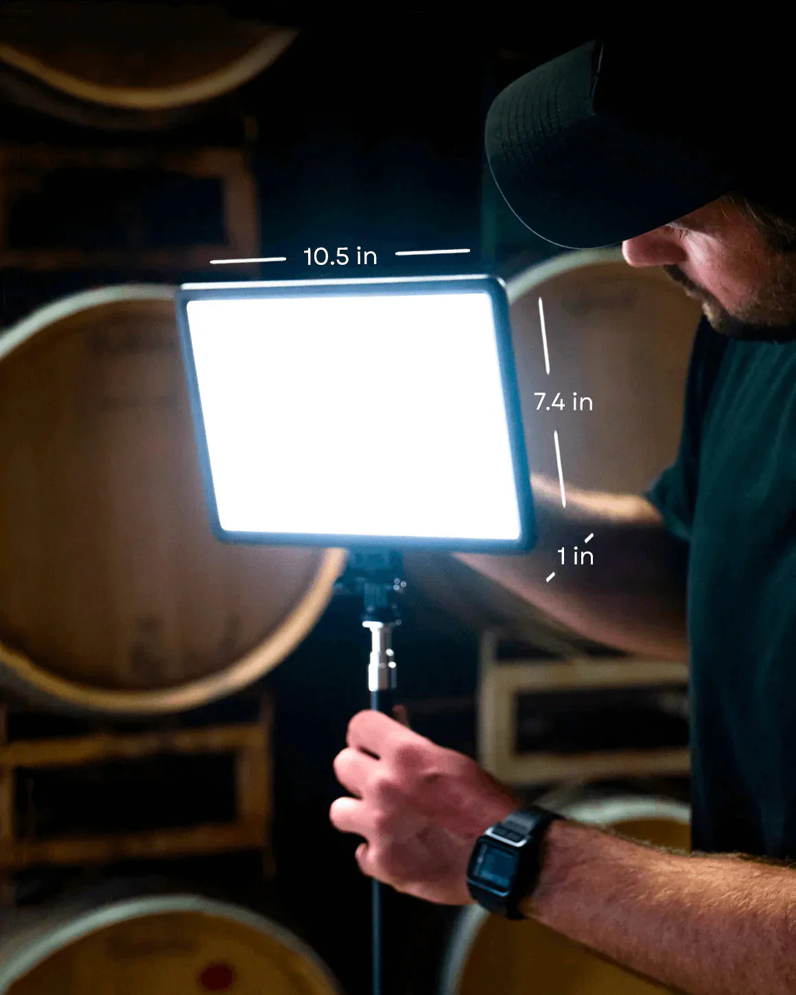 Studio LED Panel Edge-Lit